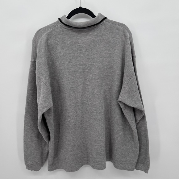 VTG Purdue 2001 Rose Bowl Mens XL Gray Long Sleeve Polo Shirt - Picture 2 of 7